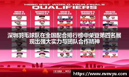 深圳羽毛球队在全国配合排行榜中荣登第四名展现出强大实力与团队合作精神