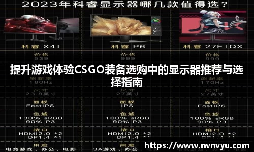 提升游戏体验CSGO装备选购中的显示器推荐与选择指南